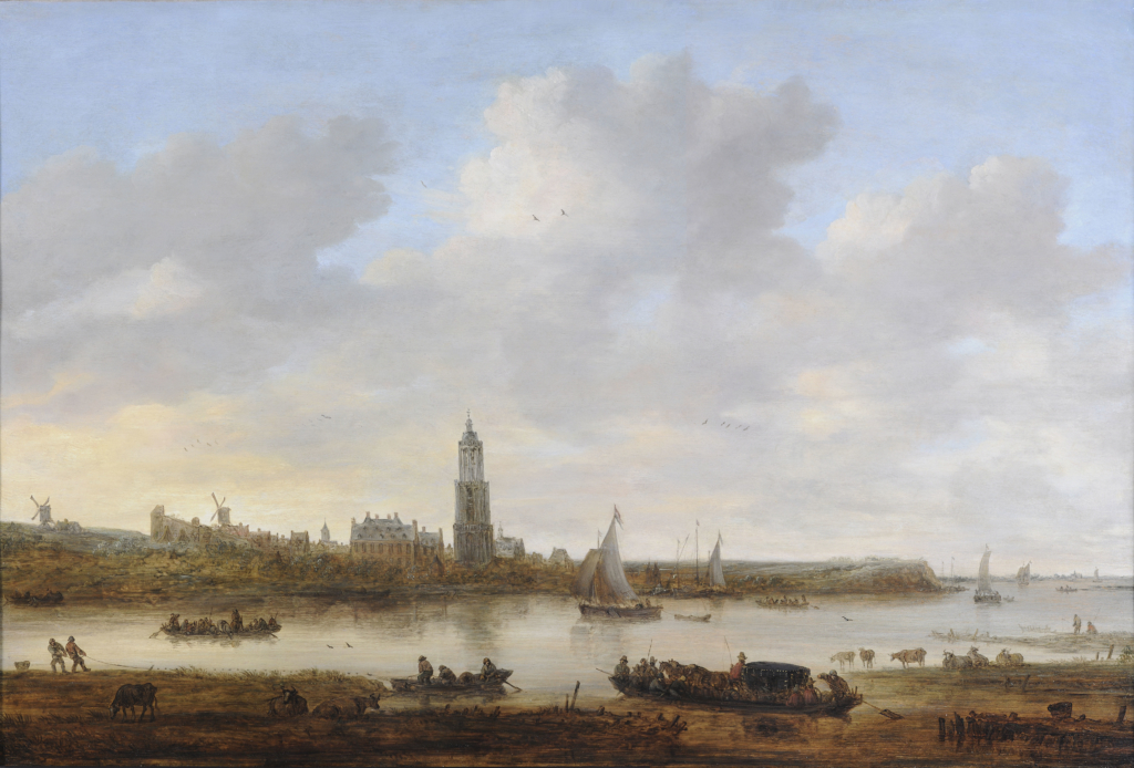 Jan van Goyen Gezicht op Rhenen 1649, © 2022 Thijn van de Ven 