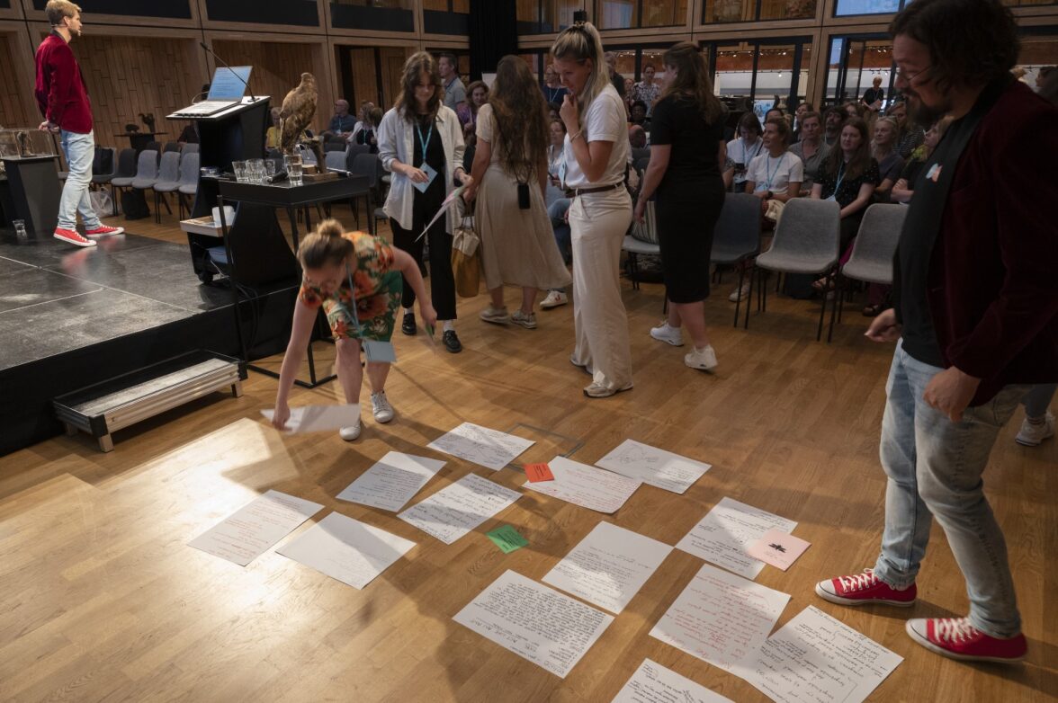 Project ATLAS - The Future of Exhibitions, interactieve sessie bij Naturalis Biodiversity Center 2023. Foto door Henk Caspers