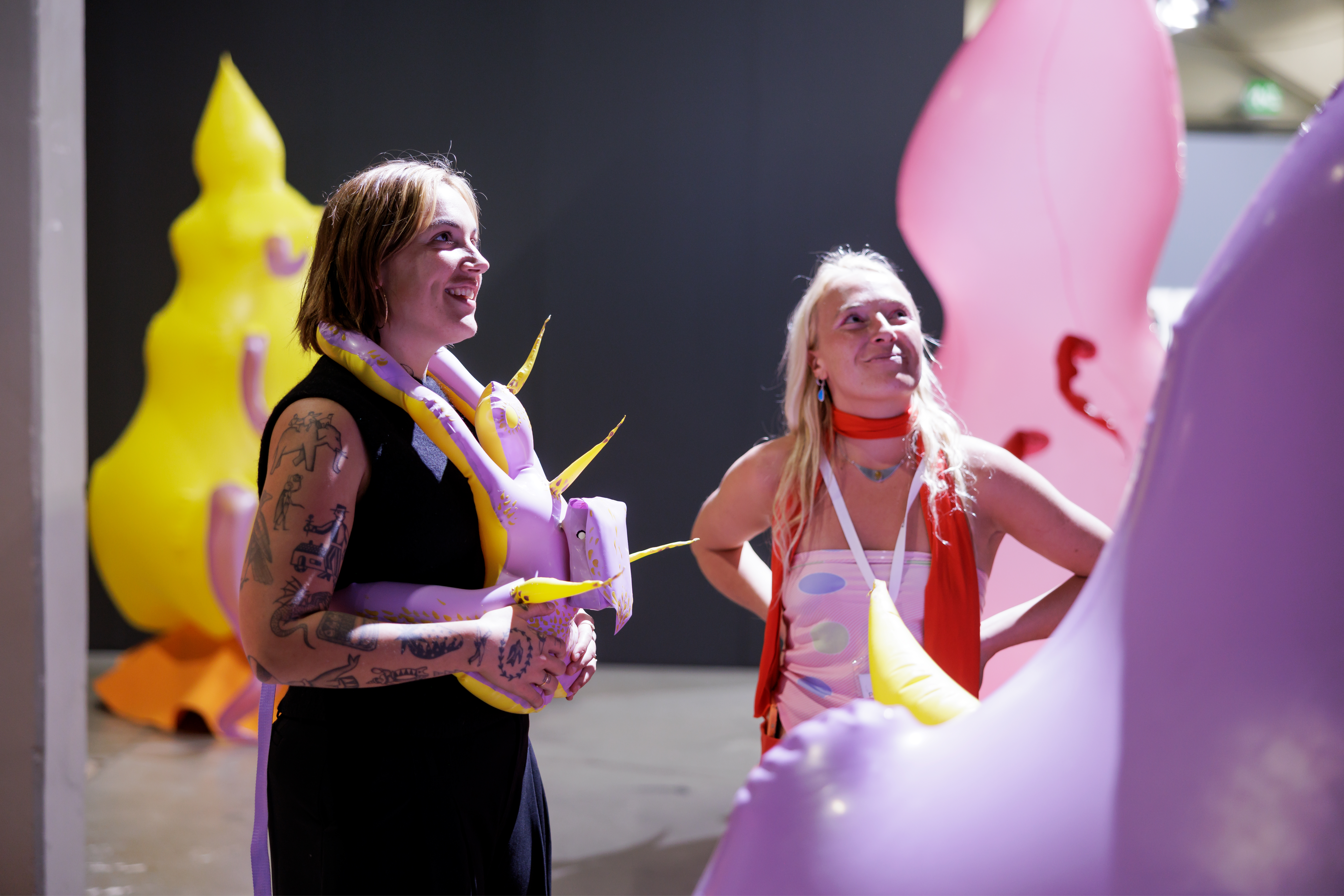 Work by Marlot Meyer at Prospects 2026. Photo: Aad Hoogendoorn.